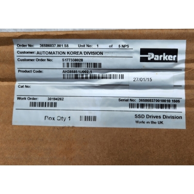 AH385851U003  (591C 전원보드)Parker SSD Driver,유로썸... 이미지